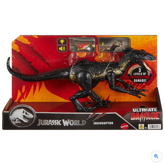 Jurassic World Dinosaur Action Figure Ultimate Damage Indoraptor