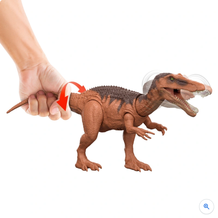 Jurassic World Rebirth Wild Roar Dinosaur Action Figure Baryonyx
