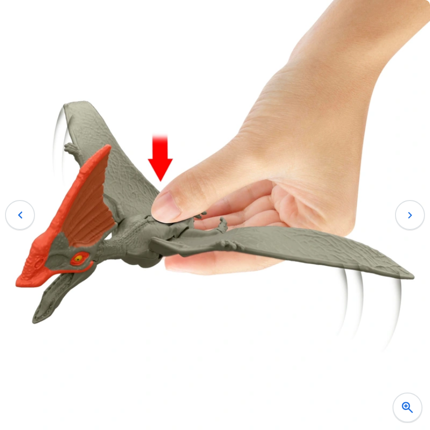 Jurassic World Rebirth Strike Attack Dinosaur Action Figure Tapejara