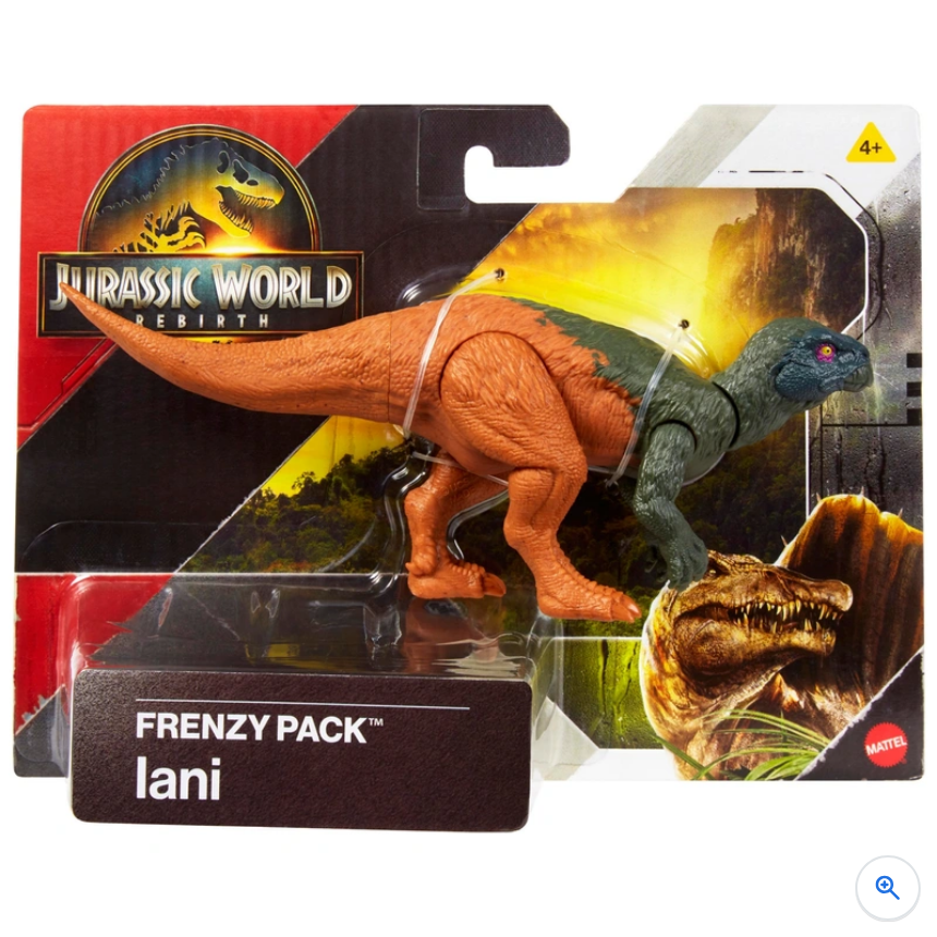 Jurassic World Rebirth Frenzy Pack Dinosaur Action Figure Iani