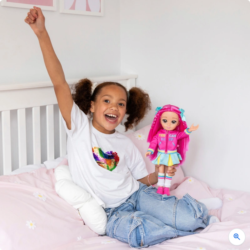 Heartfuls Aubrie Cheerful Doll 35Hcm