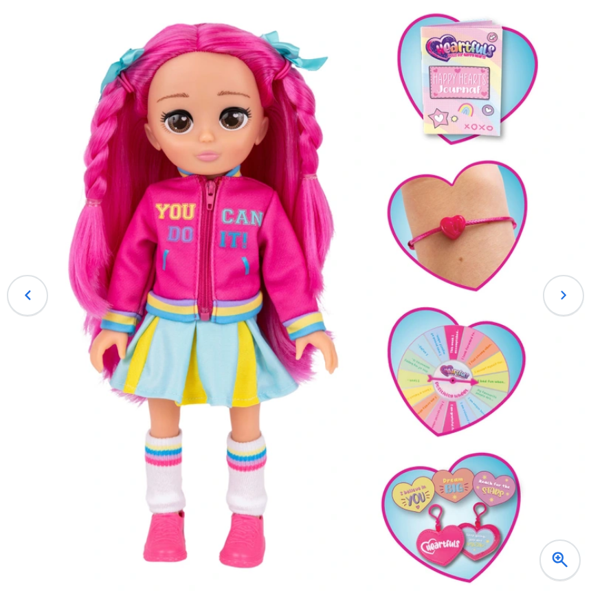 Heartfuls Aubrie Cheerful Doll 35Hcm
