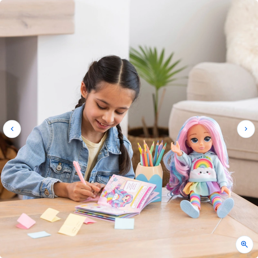 Heartfuls Skye Colourful Doll 35H cm