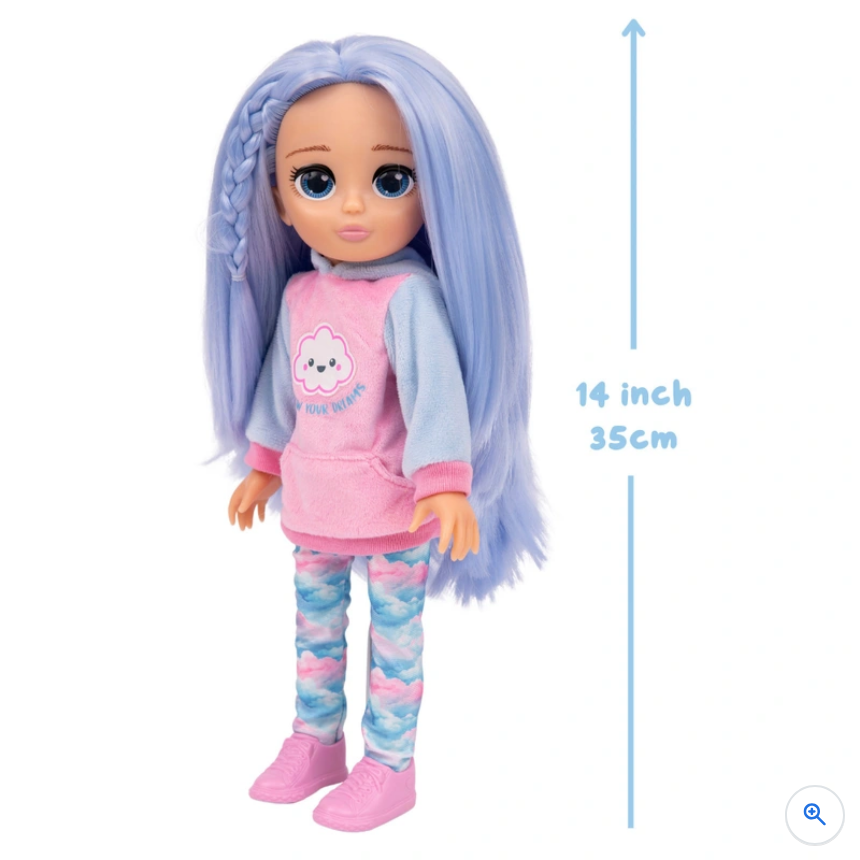 Heartfuls Luna Peaceful Doll 35H cm