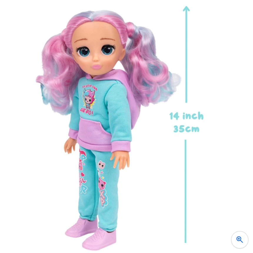 Heartfuls Trixie Playful Doll 35H cm