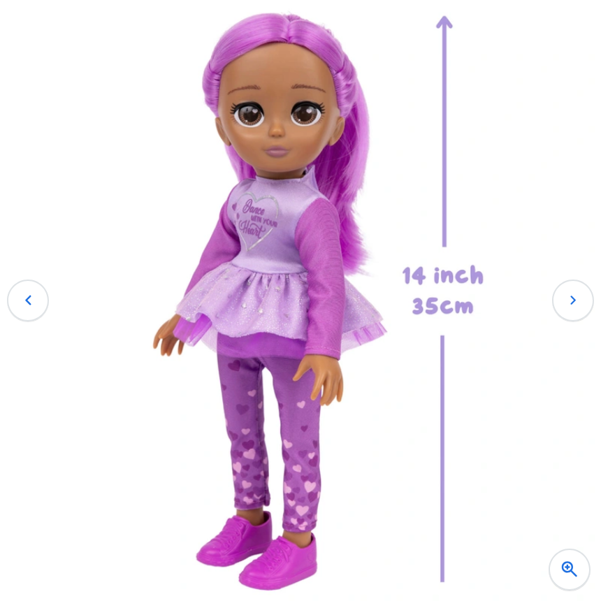 Heartfuls Amara Graceful Doll 35H cm