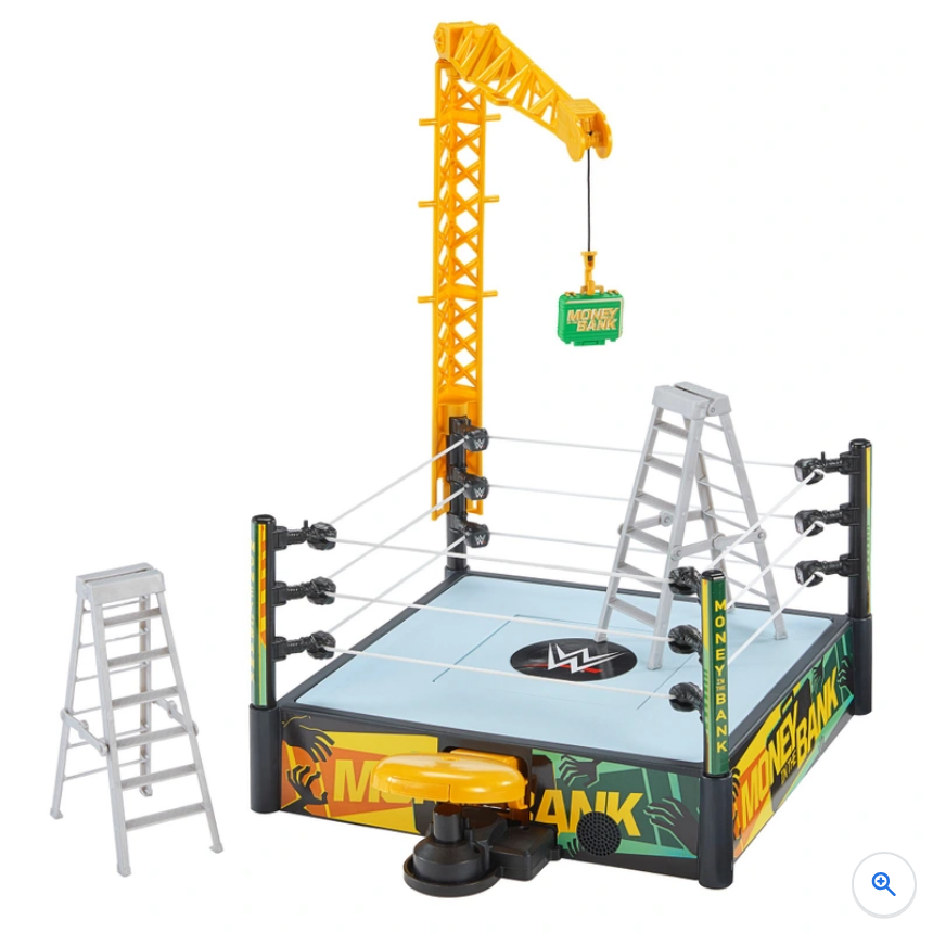 WWE Money In The Bank Cash-In Ring Playset