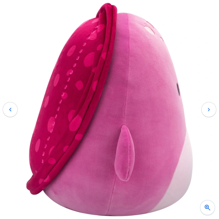 Original Squishmallows Plush Tudor the Maroon Turtle 30cm