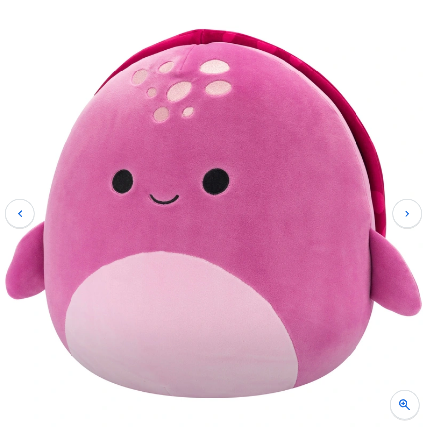Original Squishmallows Plush Tudor the Maroon Turtle 30cm