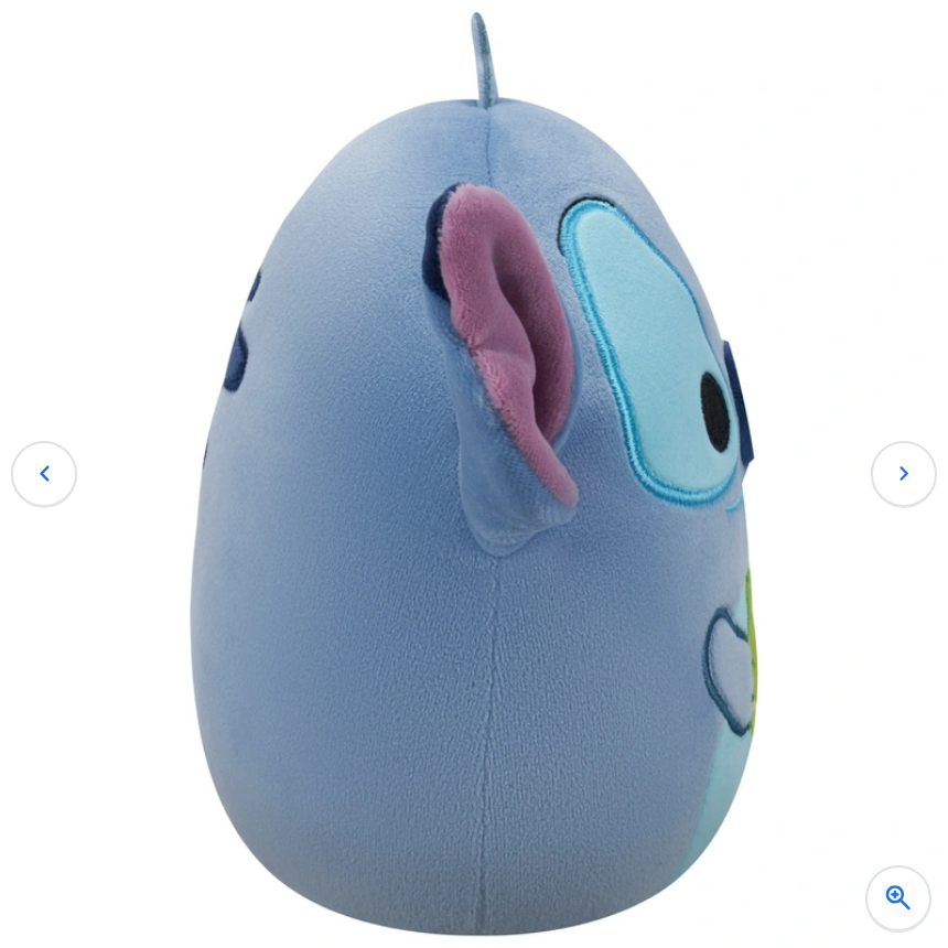 Original Squishmallows Disney Lilo & Stitch Plush Stitch Holding Frog 25cm