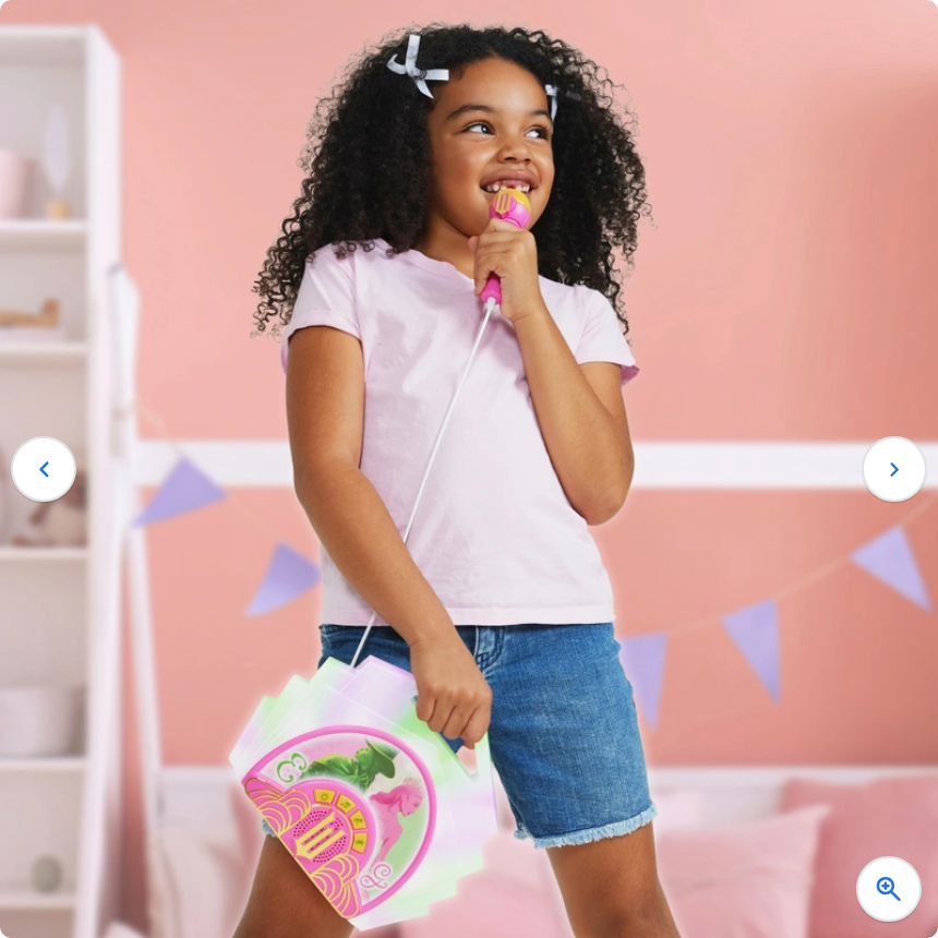 Wicked Sing-Along Bluetooth Boombox with Microphone