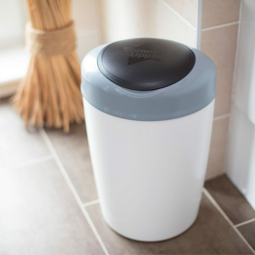 Tommee Tippee Simplee Sangenic Nappy Disposal Bin Grey