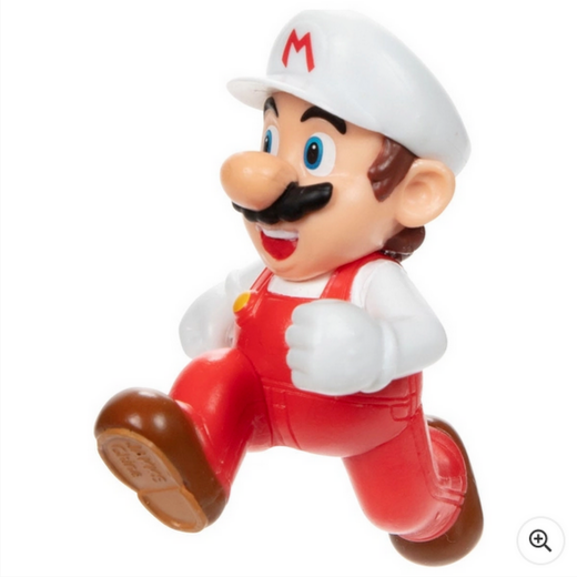 Super Mario 6cm Fire Running Mario Figure