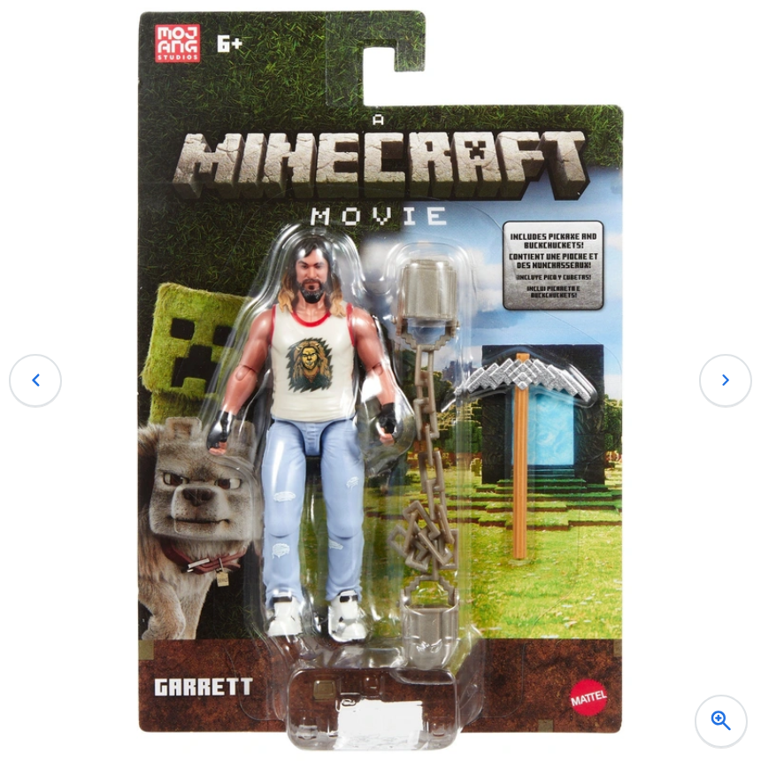 Minecraft Movie Action Figure Garrett 10.5cm
