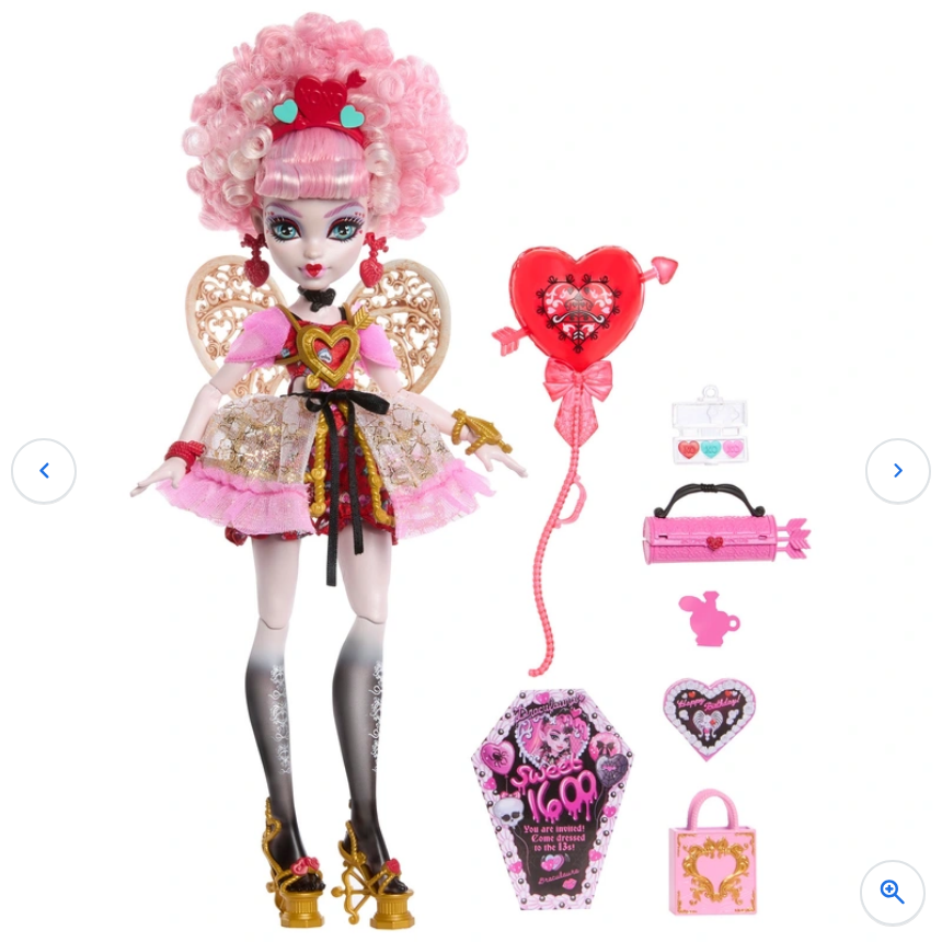 Monster High Scary Sweet Birthday Cupid Asteria Doll
