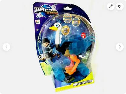 Disney Miles From Tomorrow Deluxe Action Figure - Merc with Light & Sound
