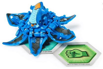 Geogan Rising 2021 Aquos Crakanoid 2-inch Core Collectible Figure and Trading Cards