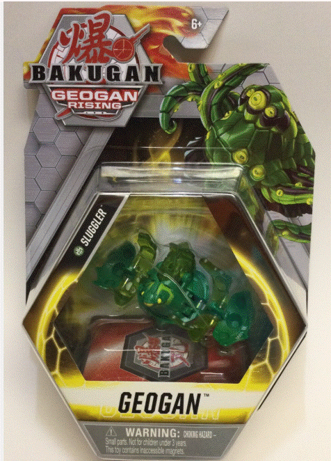 Geogan Rising Green Sluggler With Cards Figure