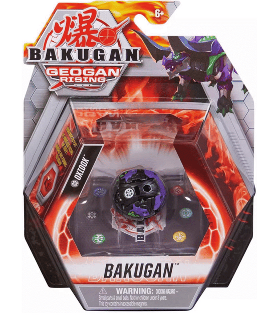 Geogan Rising 2021 Darkus Oxidox 2-inch Core Collectible Figure and Trading Cards