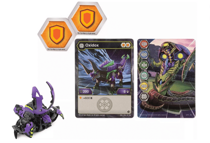 Geogan Rising 2021 Darkus Oxidox 2-inch Core Collectible Figure and Trading Cards