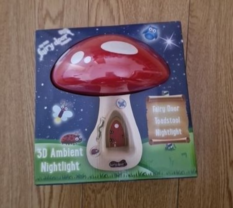 Irish Fairy Door 3d Toadstool Ambient Nightlight
