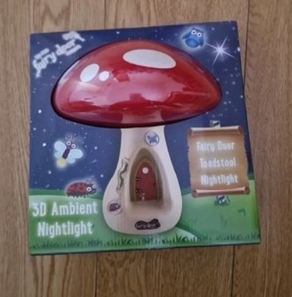 Irish Fairy Door 3d Toadstool Ambient Nightlight