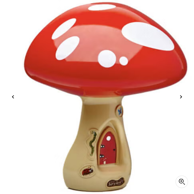 Irish Fairy Door 3d Toadstool Ambient Nightlight