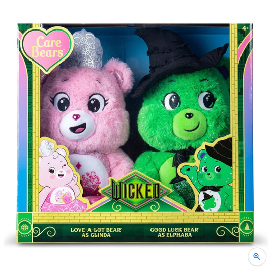Wicked Care Bears Plush 2 Pack