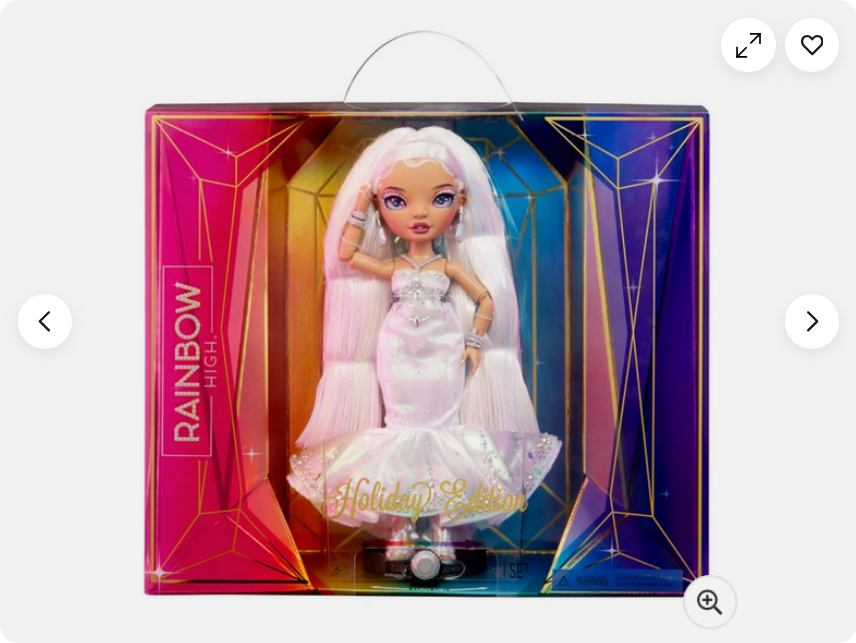 Rainbow High Holiday Edition Collector Doll- Roxie Grand