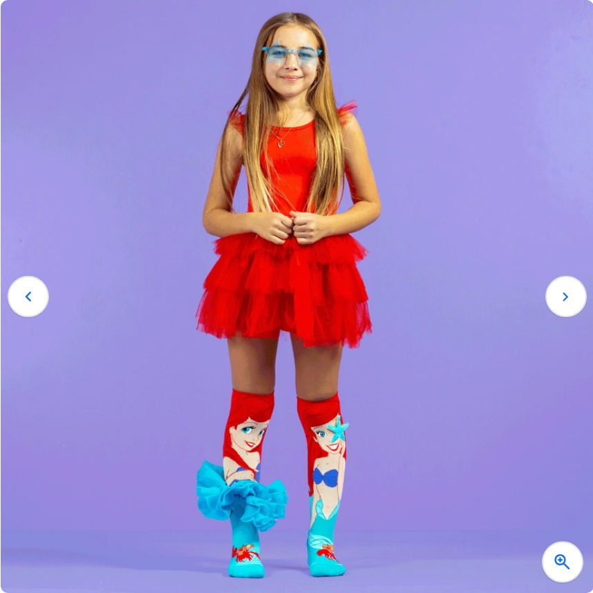 MadMia Disney The Little Mermaid Socks Ariel