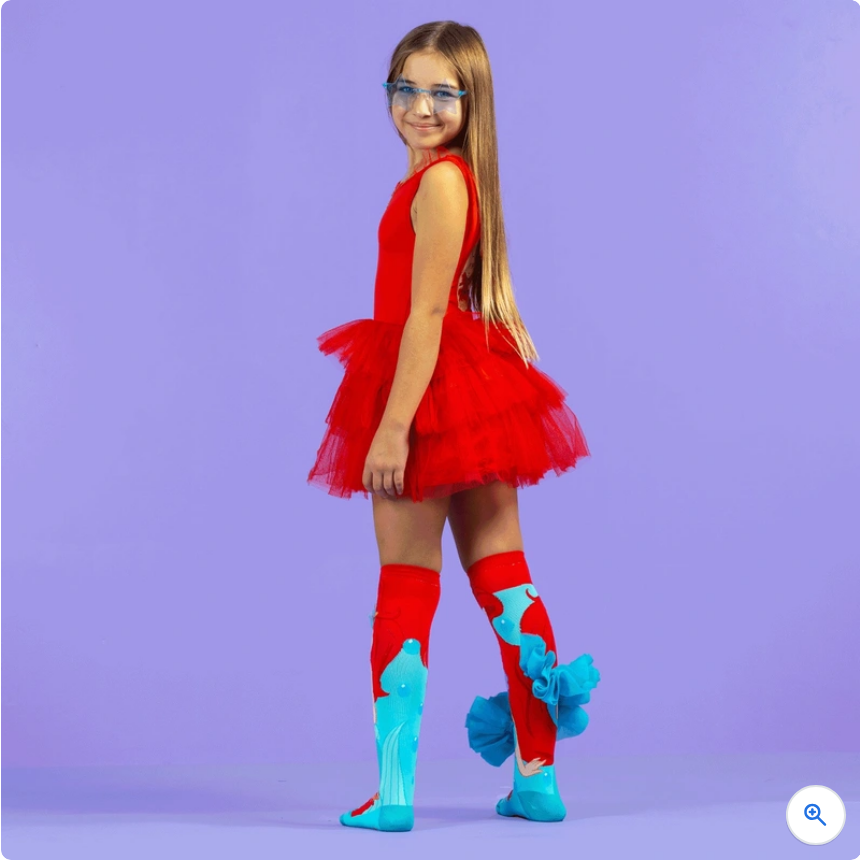 MadMia Disney The Little Mermaid Socks Ariel