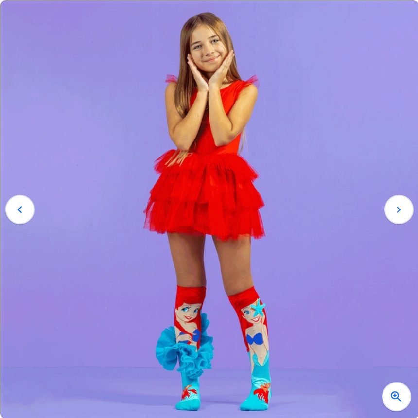 MadMia Disney The Little Mermaid Socks Ariel
