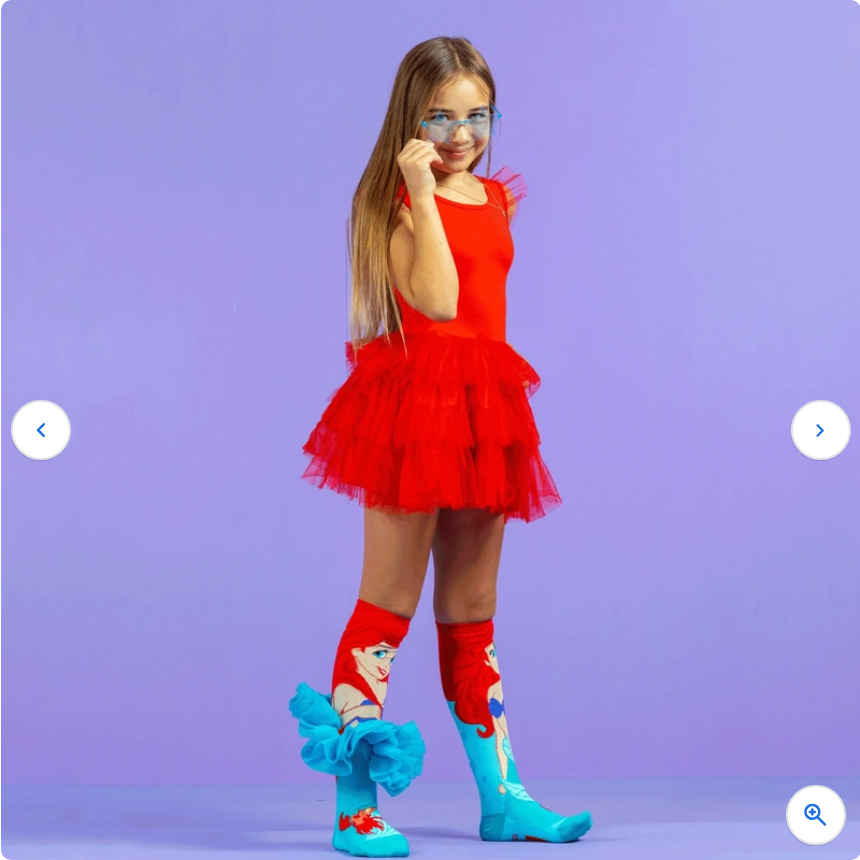 MadMia Disney The Little Mermaid Socks Ariel