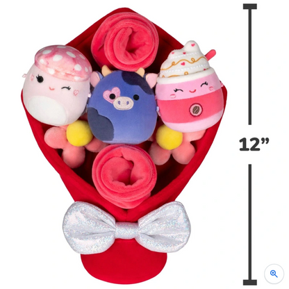 Original Squishmallows Micromallows Valentine's Day Bouquet