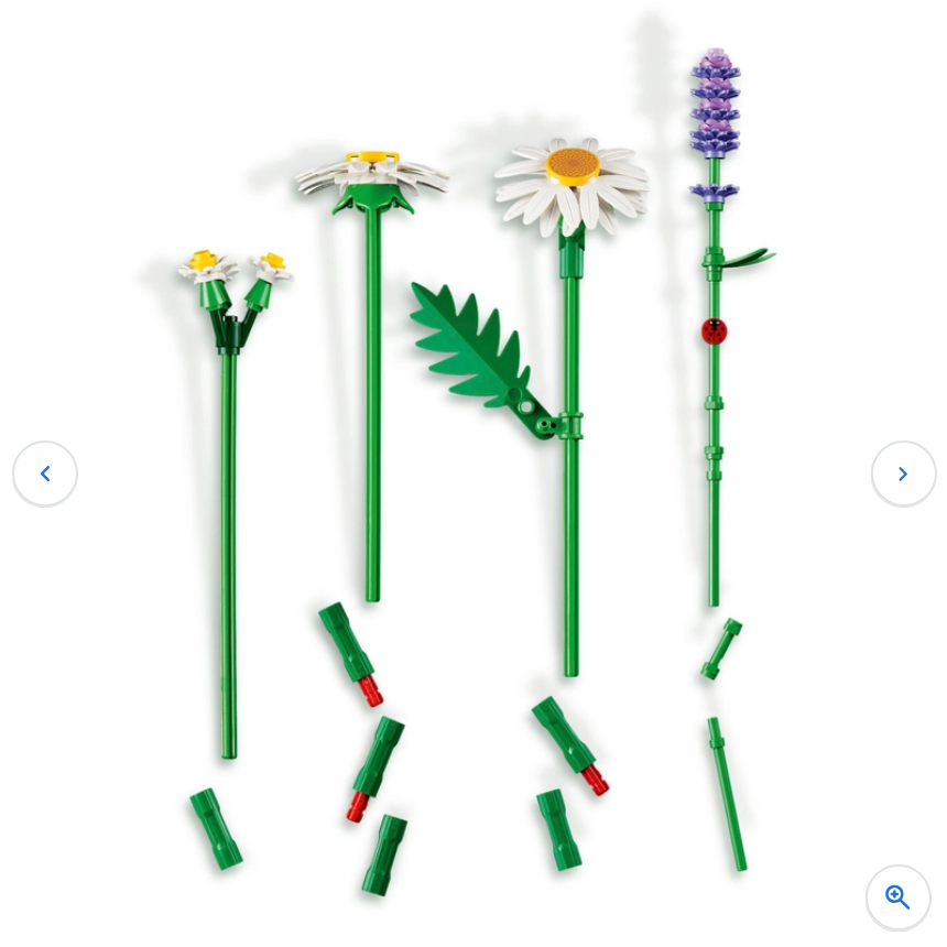 LEGO Botanicals Daisies Buildable Construction Set 11508 Valentine's Day