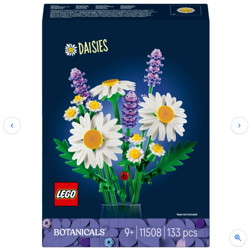 LEGO Botanicals Daisies Buildable Construction Set 11508 Valentine's Day
