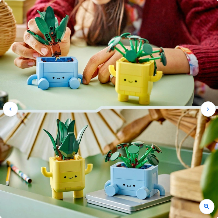 LEGO Botanicals 10349 Happy Plants Set Valentines Day