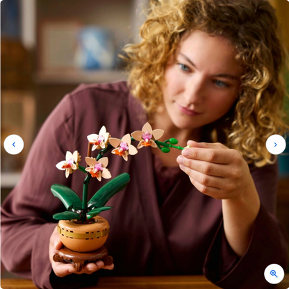 LEGO Botanical Collection 10343 Mini Orchid Set for Adults Valentines Day
