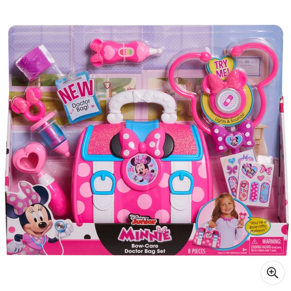 Disney Junior Minnie's Bow-Care Doctor Bag Set