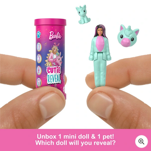 Barbie Mini Barbieland Reveal Doll Assorted Styles 1 Supplied