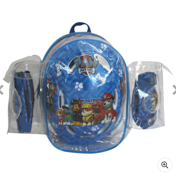 paw patrol  chase rubble marshall everest zuma skye  Protection Set including helmet elbow and knee pads