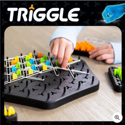 Family Board Game Triggle By Tomy