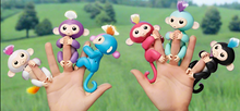 Load image into Gallery viewer, 2 Pack  Fingerfun  Interactive Various Coloured Monkeys Unicorns sloths