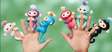 Load image into Gallery viewer, 2 Pack  Fingerfun  Interactive Various Coloured Monkeys Unicorns sloths