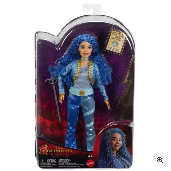 Disney Descendants 4: The Rise of Red Princess Chloe Charming Fashion Doll