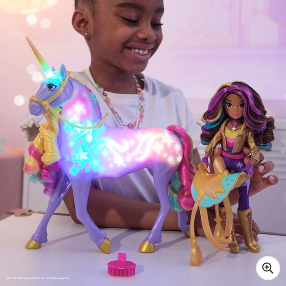 Unicorn Academy Interactive Rainbow Light-up Wildstar