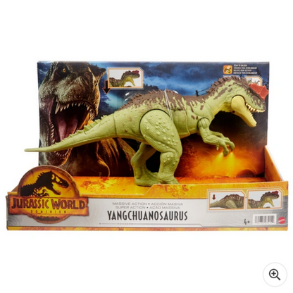 Mattel Jurassic World Dominion: Massive Action Yangchuanosaurus Action Figure