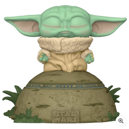 Funko POP!  Star Wars The  Mandalorian- The Child Using the Force (lights and sounds)