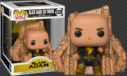 Funko Pop! Deluxe Black Adam On The Throne No 1239