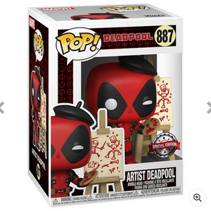 Funko POP! Vinyl 887: Marvel Artist Deadpool